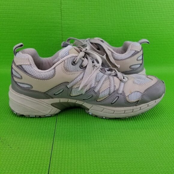 ✅Nevados V7002WWSLV Low-Top Gray/Blue Lace up Hiking Shoes Women's Size US 9.5 - Picture 10 of 16